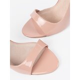 GOODIN Lacquered open toe heels | shoptok.hr