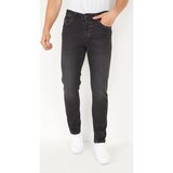 True Rise Kavbojke slim 126295287 Siva Cene