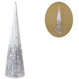 Olimp Sport Jelka srebrno bela 80cm Shiny cone | ePonuda.com