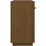  Komoda smeđa boja meda 100 x 40 x 75 cm od masivne borovine | Eponuda.com