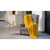Teesa flis deka 150x200 cm - žuta | shoptok.hr