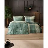 Esposa POSTELJNINA Mavie 140/200 cm saten zelena | Shoptok.si
