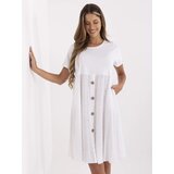 Italy Moda Dress-MO-SK-1005.67-white | Shoptok.si