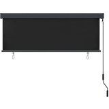 vidaXL Vanjska Roleta Prugasti Podesiva Antracit 180 x 250 cm tkanina | shoptok.hr