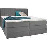 Premium Living Postelja Boxspring Simon Svetlo Siva, 160x200 Cene
