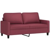  The Living Store Kavč dvosed vinsko rdeč 140 cm blago - Kavč Dvosed, (21454329) | Shoptok.si