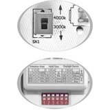  Ecolite WMAT350/HF-25W/CR - LED stropna svetiljka sa senzorom LED/25W/230V crna | Eponuda.com