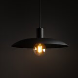  Luster na sajli ASTRA 1xE27/15W/230V prečnik 41 cm crna | Eponuda.com