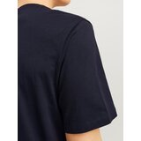 Jack & Jones Majica marine / rjasto rdeča / bela | Shoptok.si