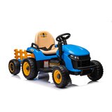 Traktor na akumulator s prikolicom BBH-030 - plavi | shoptok.hr