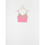 Sinsay Crop top u stilu negližea | shoptok.hr
