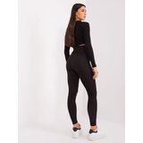 RUE PARIS Leggings-LO-LG-LK-535-01.81-black | Shoptok.si