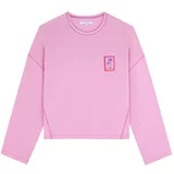 Scalpers Sweater majica 'Palm Label' miks boja / roza