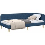  Kutni okvir kreveta Plava 90 x 190 cm tkanina | shoptok.hr