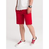 Ombre Men's short shorts with pockets - red | shoptok.hr
