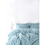  Ephesus - Mineral Blue Stonewashed Set Posteljine | Eponuda.com