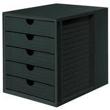 Han predalnik HA145013 SYSTEM BOX zaprt, črn | Shoptok.si