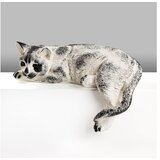 Aberto Design dekorativna figura Cat, Bela | Eponuda.com