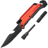  Outdoor sklopivi nož PT-40823 - Crvena/Crna KP40823 Cene