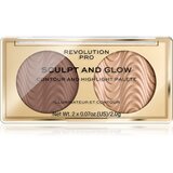 Revolution Paleta za konturisanje Sculpt and Glow Savanna Nights