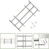 The Living Store Nastavljiva okenska rešetka s 3 prečkami 1000-1500 mm - Okenska Rešetka, (21738231) | Shoptok.si