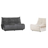 Atelier Del Sofa 2-Seat sofa bocek dark grey | Eponuda.com