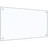  Kuhinjska zaštita od prskanja prozirna 90x50 cm kaljeno staklo | shoptok.hr