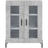  Visoka komoda siva betona 69 5x34x180 cm od konstruiranog drva | shoptok.hr