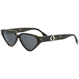Fendi Sunčane naočale FE40184I Tortoise | shoptok.hr