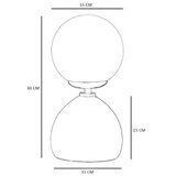 Opviq 8898-8 honeyblackoak table lamp | ePonuda.com