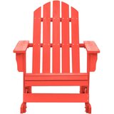 Maison Chic Vrtni gugalni stoli - Stol za vrt Adirondack trden les jelke rdeč JS247, (21878717) Cene