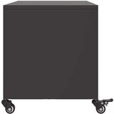 TV ormarić crni 68 x 39 x 43,5 cm čelik | shoptok.hr