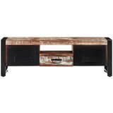 TV ormarić 120 x 30 x 40 cm od masivnog obnovljenog drva | shoptok.hr