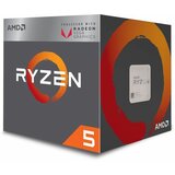 AMD Ryzen 5 2400G 3.6GHz (3.9GHz), RX Vega 11, 4 cores, AM4, BOX procesor Cene