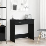  Stol s ladicama Crni hrast 80 x 40 x 75 cm Konstruirano drvo | shoptok.hr
