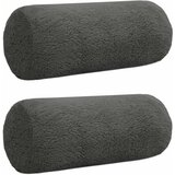  Presvlaka za jastuk 2 pcs HEERLEN Tamnosiva Ø 15 x 40 cm Bouclé | shoptok.hr