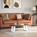  Noge za stolić U-oblika 2 kom bijele 30x(30-31) cm čelik | shoptok.hr
