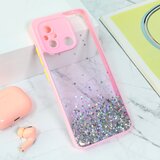 Teracell Torbica Frame Glitter za Xiaomi Redmi 12C roze