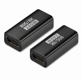 INF 2-Pack 240W 80Gbps USB-C ženski na ženski adapter, podpira 8K@60Hz video Black, (5000291571) | Shoptok.si