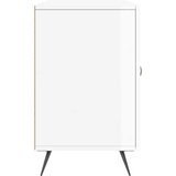  Komoda sjajna bijela 100x36x60 cm od konstruiranog drva | shoptok.hr