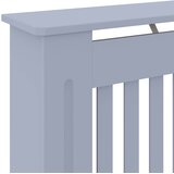  Pokrov za radijator sivi konstruirano drvo 78 cm | shoptok.hr