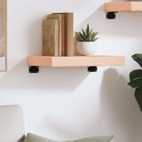  Polica 40x30x(2-6) cm neobrađena masivna hrastovina | shoptok.hr