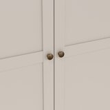 Tvilum Kremno bela garderobna omara 96x201x60,5 cm Paris – | Shoptok.si