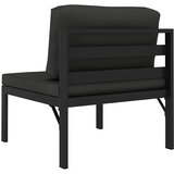 Modularna srednja sofa s jastucima aluminijska antracit | shoptok.hr