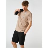 Koton T-Shirt - Brown - Fitted | shoptok.hr