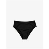 Koton Women's Black High Waist Bikini Bottoms | shoptok.hr