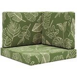  Jastuk za vanjsku sofU 3 pcs Dizajn lista Poliester | Eponuda.com