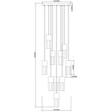 Zuma line 003064-034738 - led luster na sajli iggly LED/50W/230V zlatna | Eponuda.com