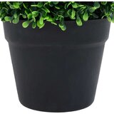vidaXL Umetna rastlina pušpan 2 kosa z lonci okrogle oblike 32 cm | Shoptok.si