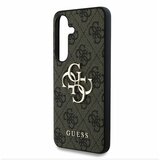 Guess PU 4G Metal Logo Zadní Kryt pro Samsung Galaxy S25 Brown Ovitek za telefon Vijolična | Shoptok.si